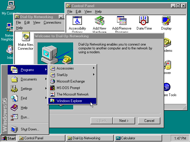 История графических интерфейсов ОС Windows-5