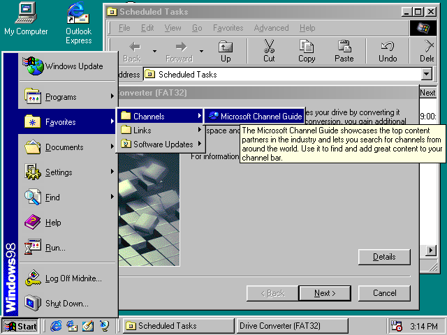 История графических интерфейсов ОС Windows-6