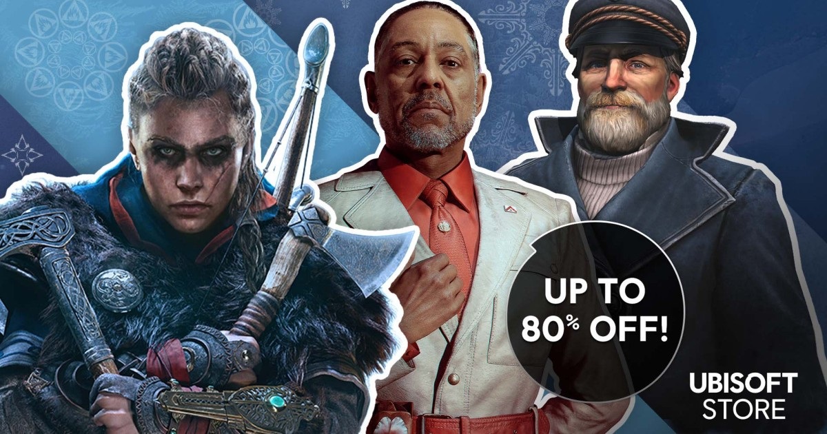 Les soldes d'hiver de l'Ubisoft Store ont commencé : des réductions allant jusqu'à 85%.