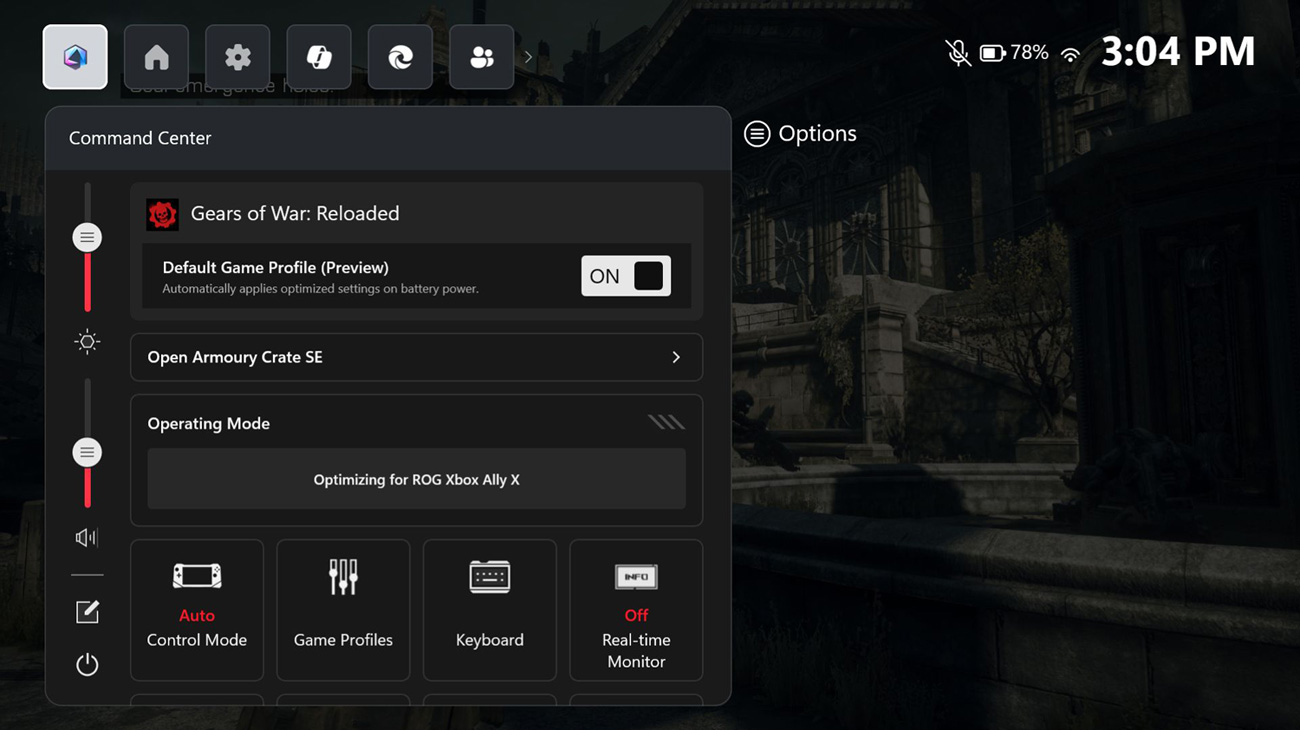Mise à jour du ROG Xbox Ally