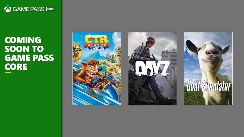 Nieuwe producten uit de Game Pass Core-catalogus