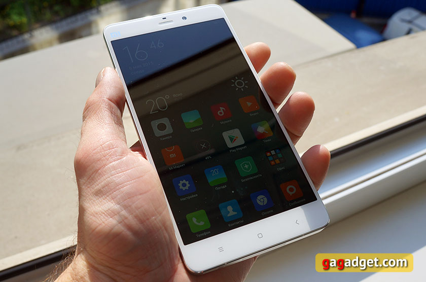 Металл и стекло: обзор 5.7-дюймового смартфона Xiaomi Mi Note-14