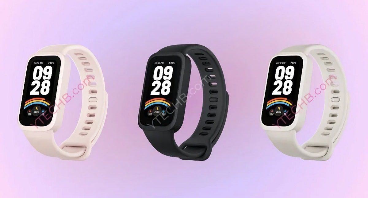 Media : Xiaomi si prepara a presentare un altro modello di braccialetto per il fitness - Smart Band 9 Active