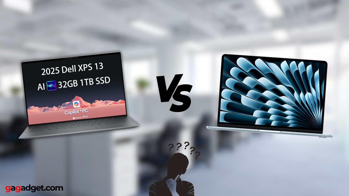 XPS 13 contre Macbook Air M4