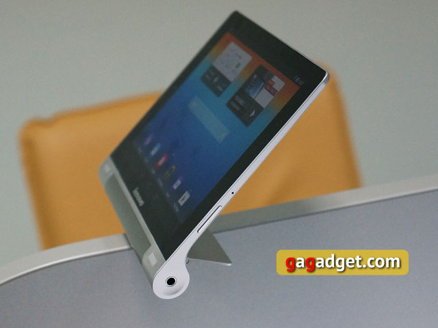 Обзор Lenovo Yoga Tablet 8, планшета необычной конструкции: король эргономики 