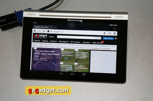 Обзор Lenovo Yoga Tablet 8, планшета необычной конструкции: король эргономики -7