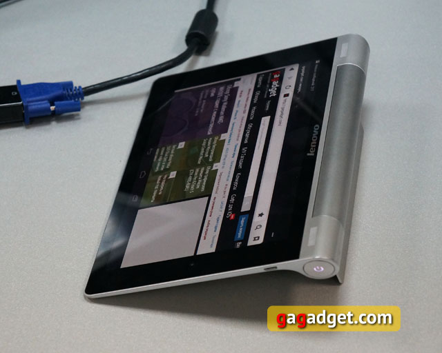 Обзор Lenovo Yoga Tablet 8, планшета необычной конструкции: король эргономики -11