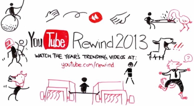 Сервис YouTube поделился информацией о самых популярных видео 2013 года
