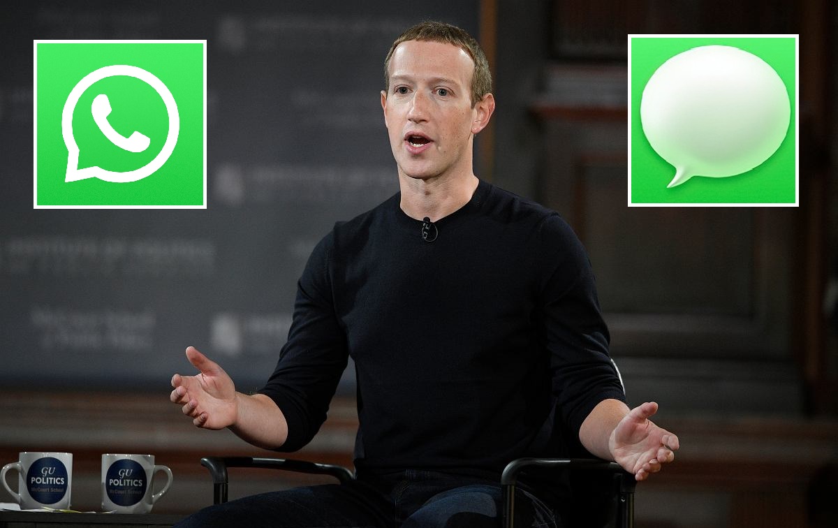 Марк Цукерберг назвал преимущества WhatsApp перед iMessage
