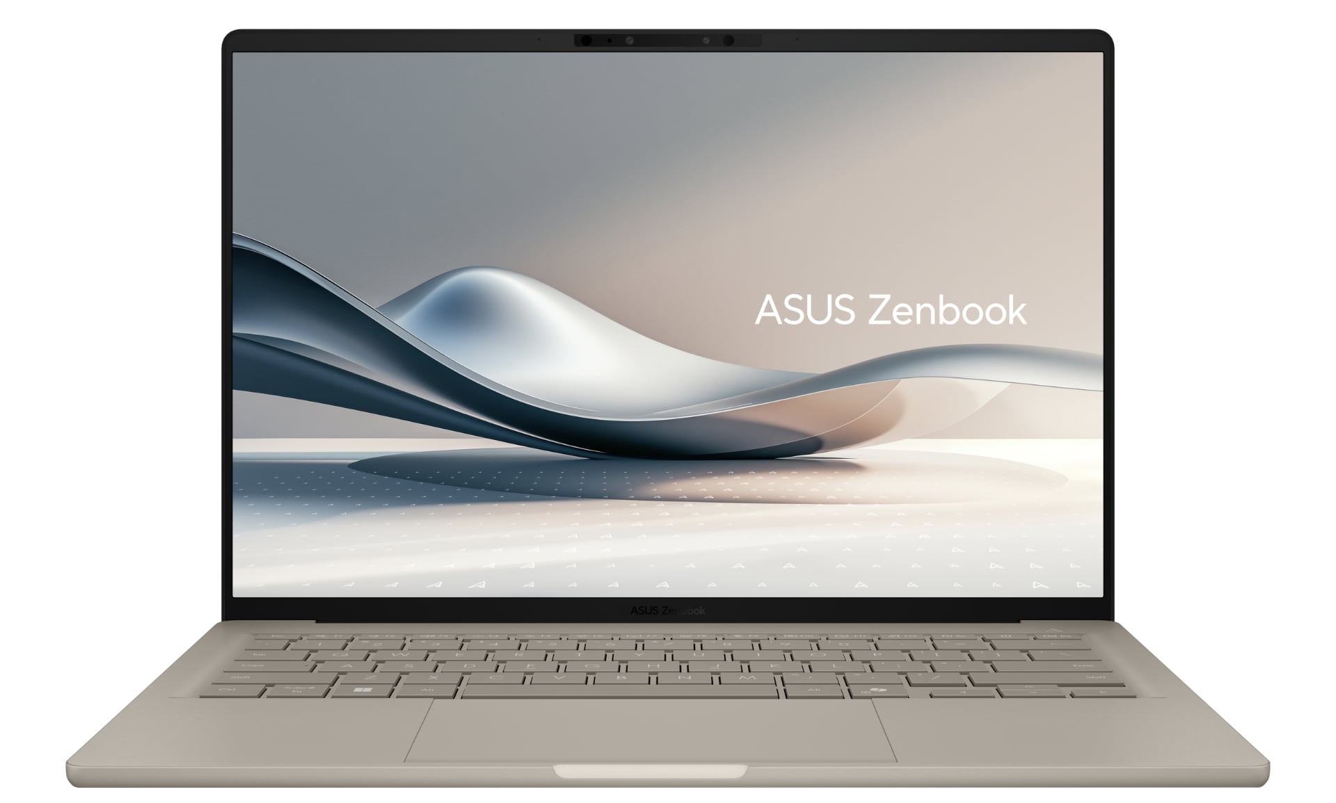 Zenbook A14, попереду. Ілюстрація: ASUS