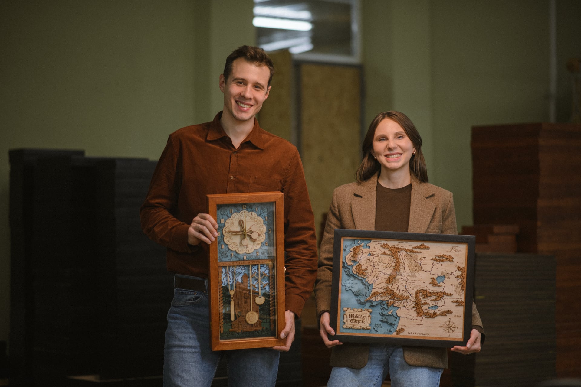 Засновники бренду Zewood - Анна та Андрій Панько