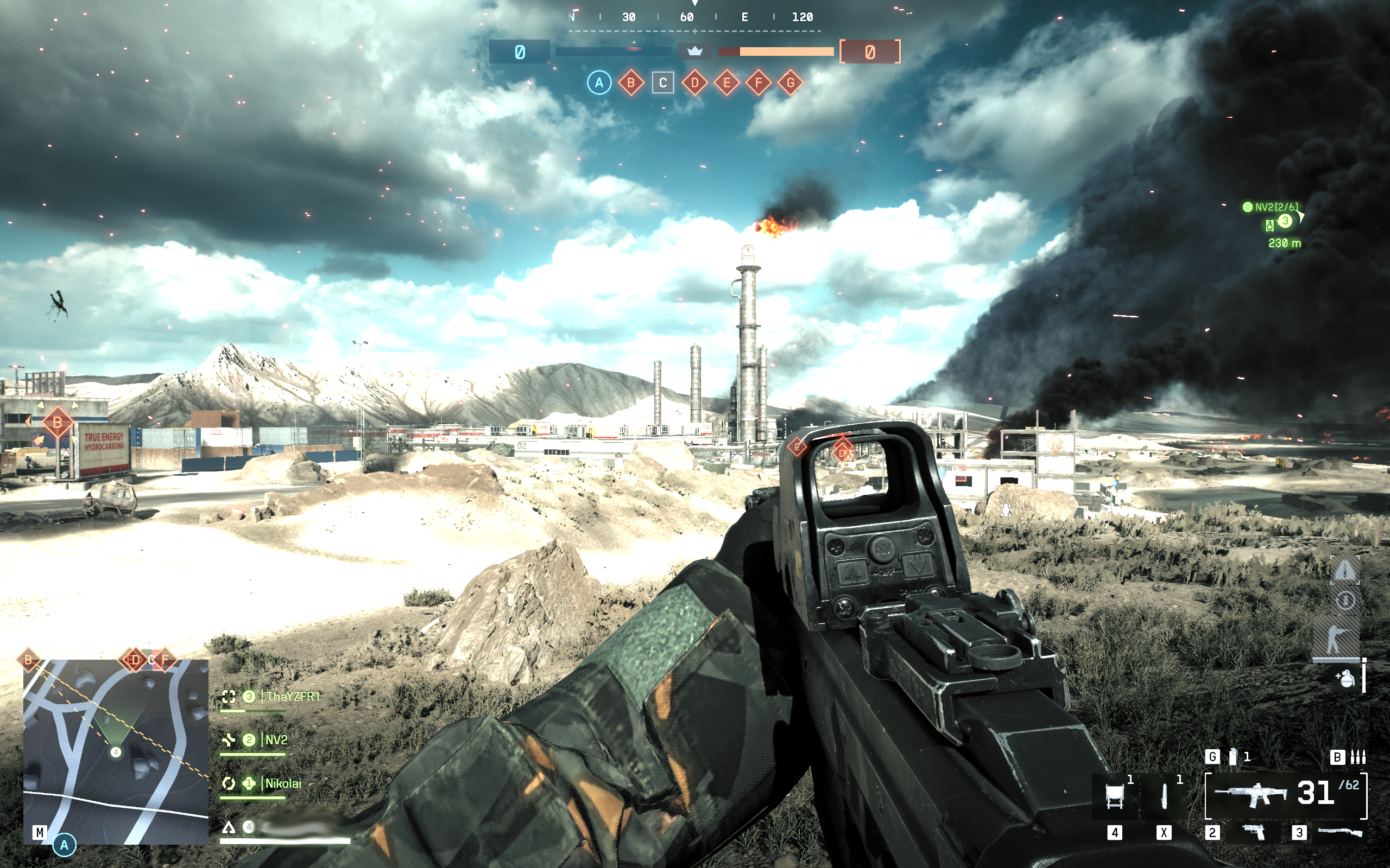 Геймплей зі зброєю у Battlefield 6