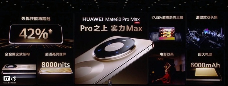 Смартфон Huawei Mate 80 - вид ззаду