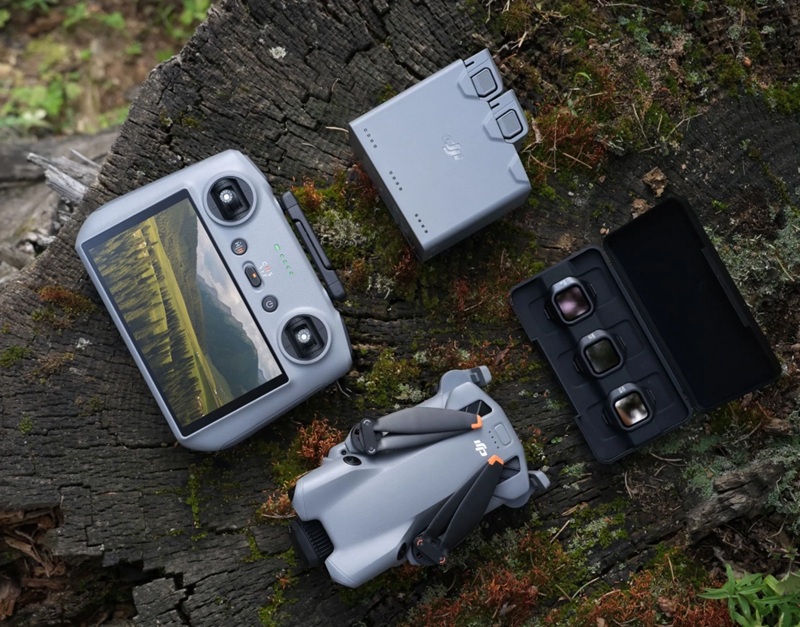 DJI Mini 5 Pro drone in flight