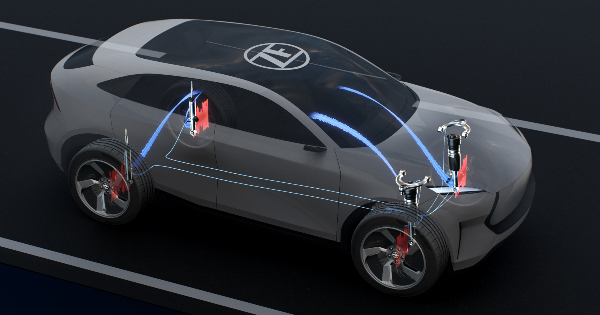 Презентация технологии снижения шума ZF на CES 2026
