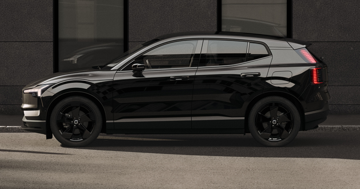 Volvo EX30 Black Edition interior Indigo