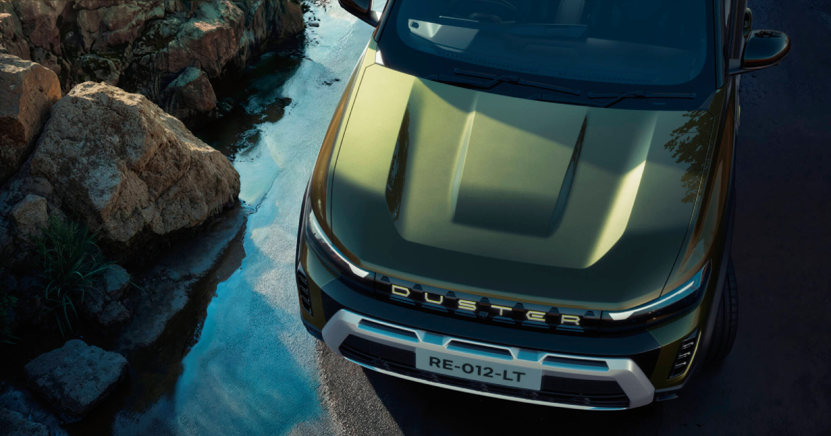 Новый Renault Duster передняя часть