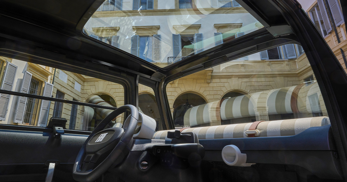 Fiat Topolino - Вид сзади