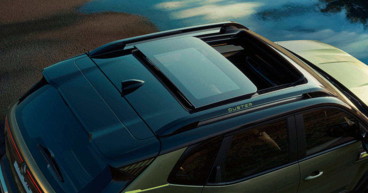 Renault Duster в профиль