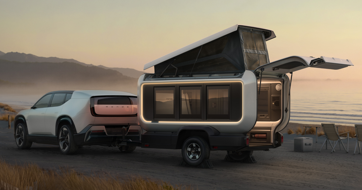 Honda Base Station travel trailer concept