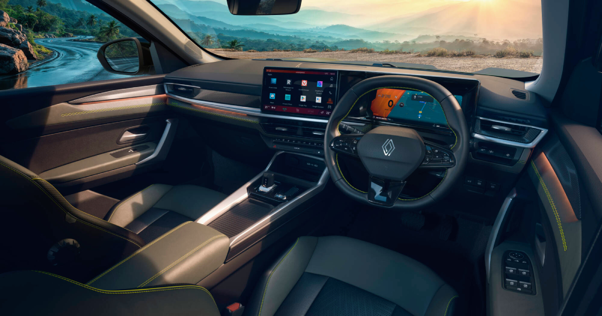 Салон нового Duster Индия