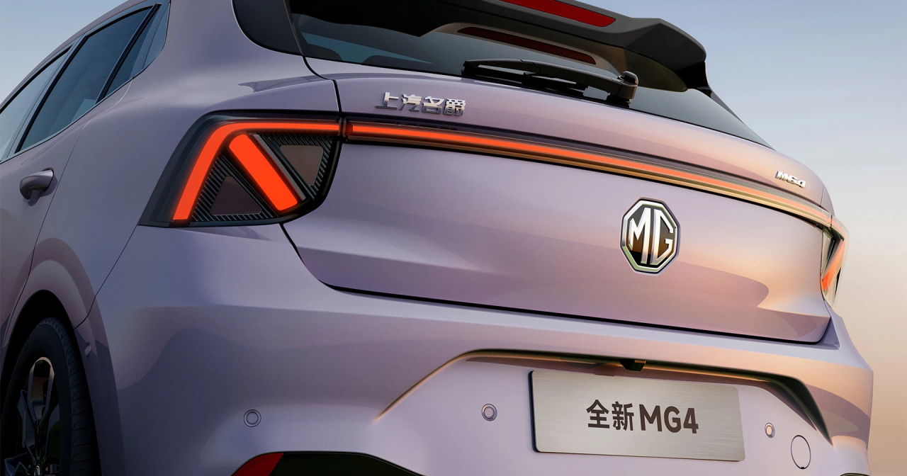 MG4 Anxin Edition изображение задней части