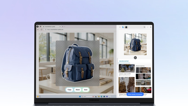 Функции AI в Samsung Galaxy Book 6
