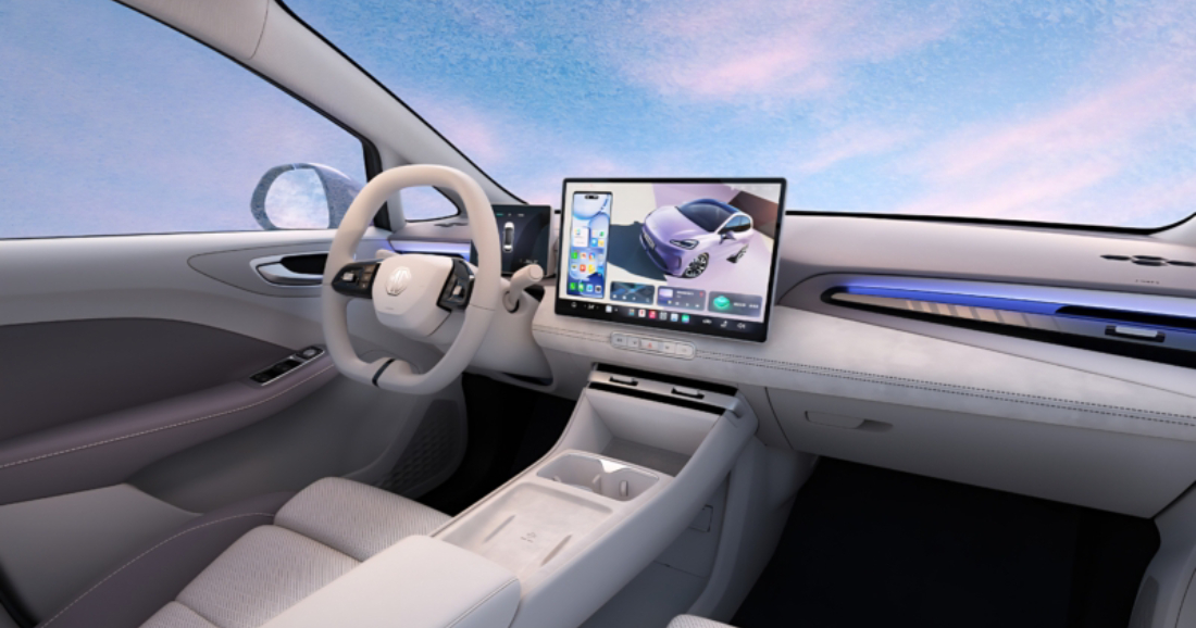 MG4 Anxin Edition вид с боку