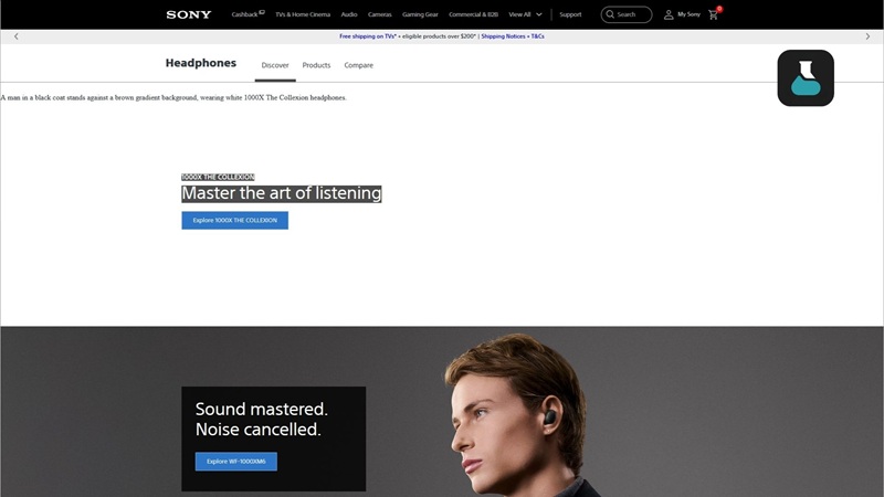 Sony 1000X The Collexion навушники