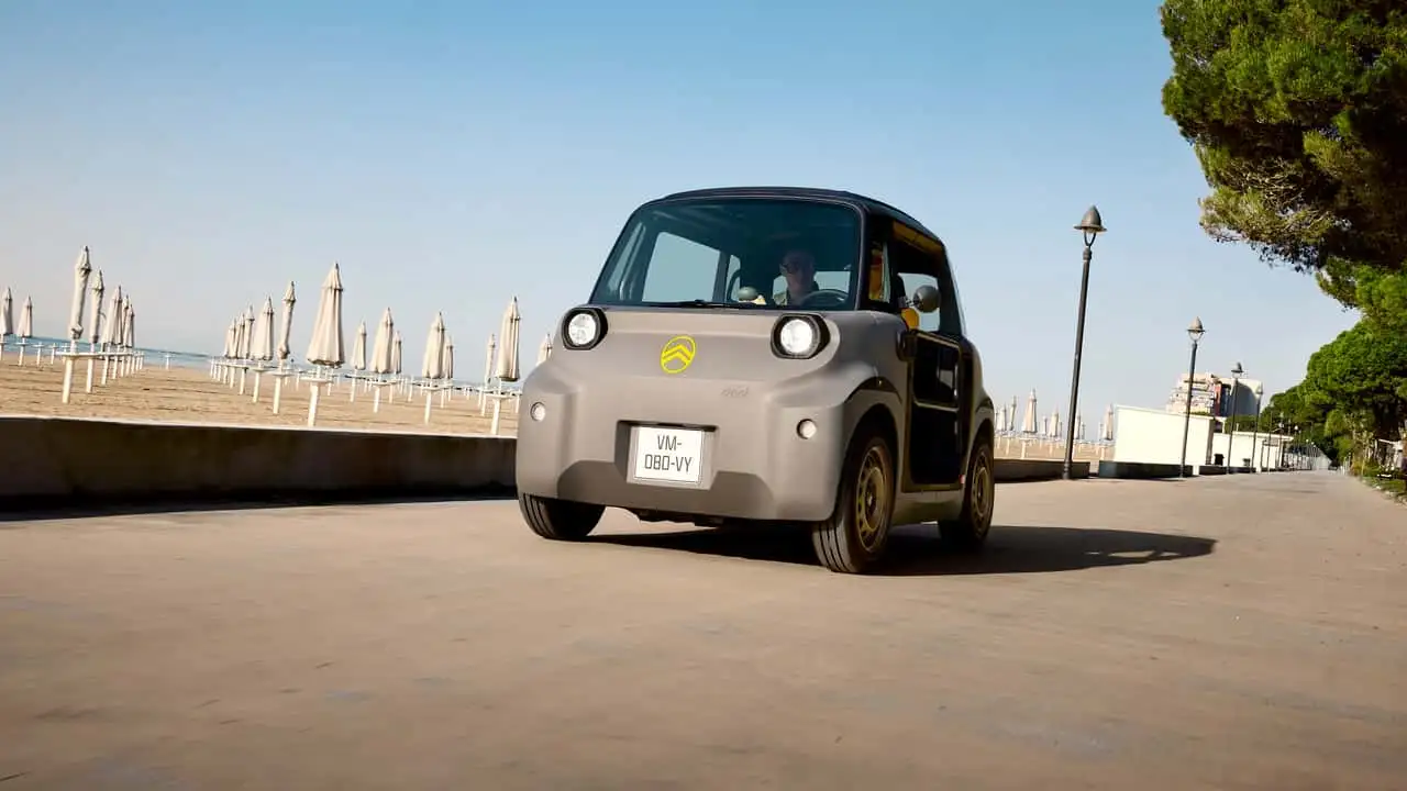 Интерьер Citroën Ami с дополнительными опциями