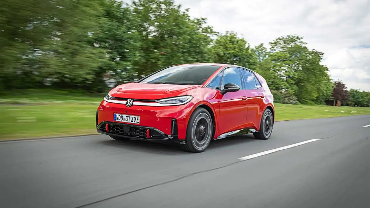 Volkswagen ID.3 GTI вид сзади