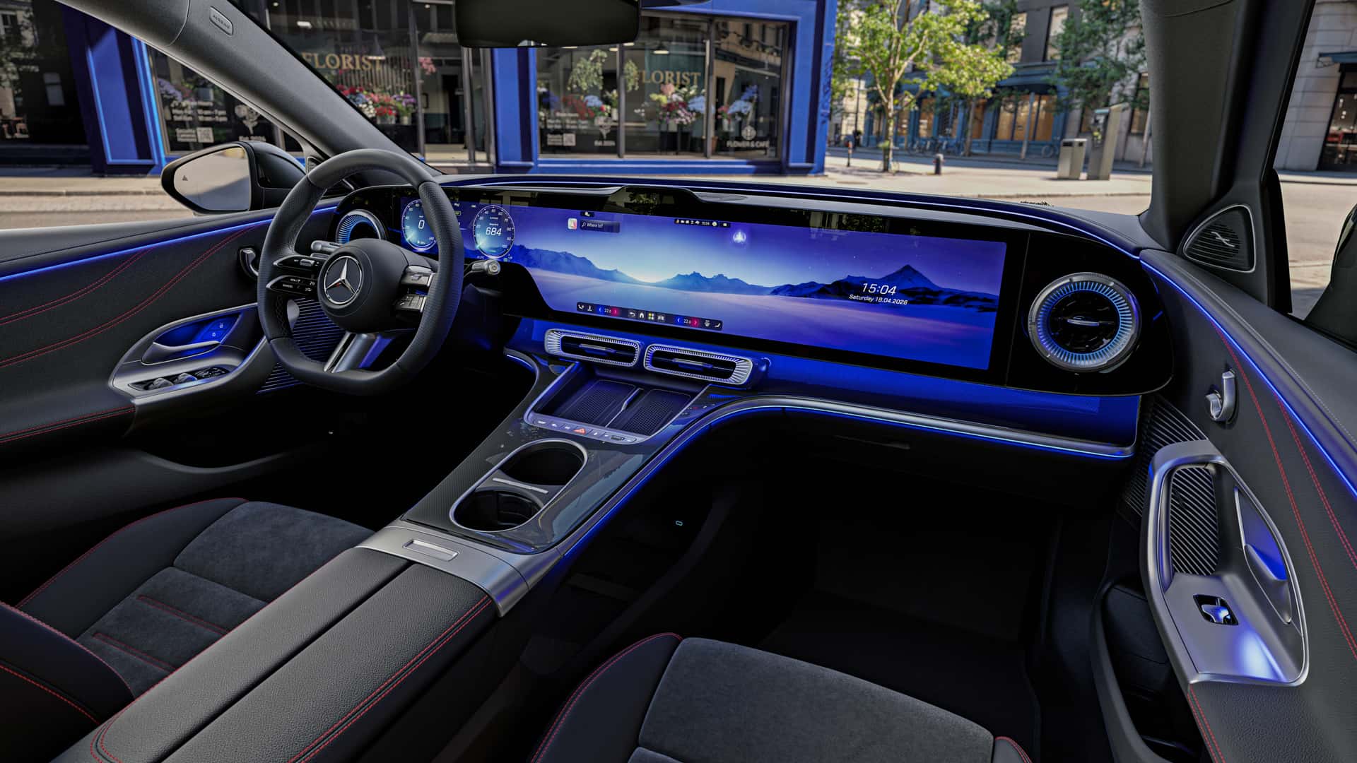 Mercedes C-Class dashboard