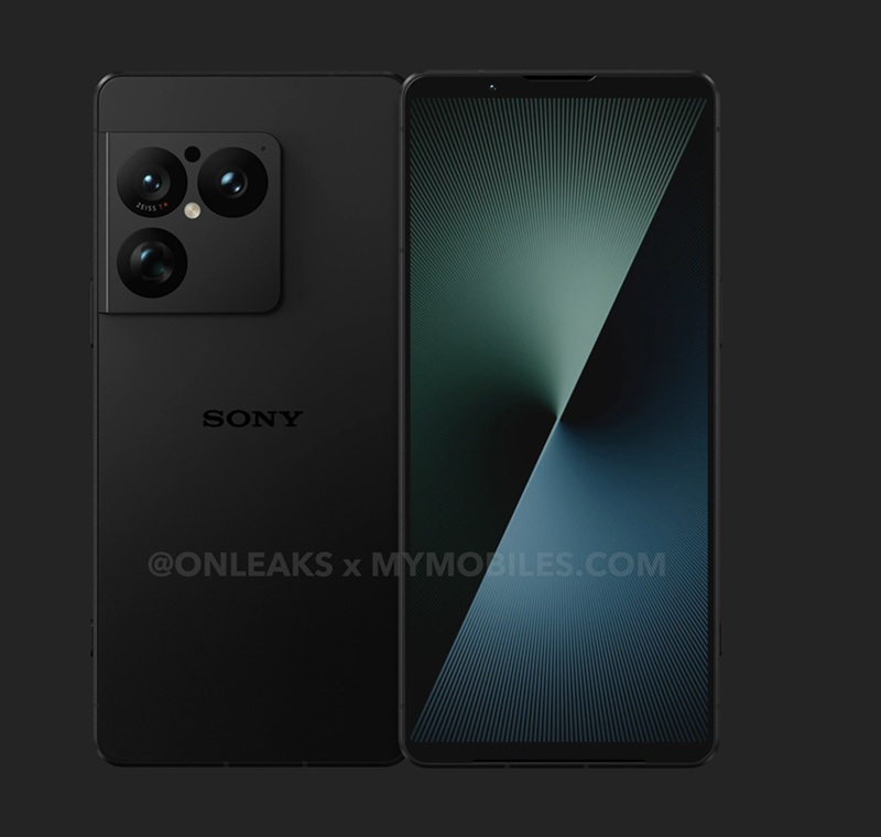 Sony Xperia 1 VIII CAD рендер 1
