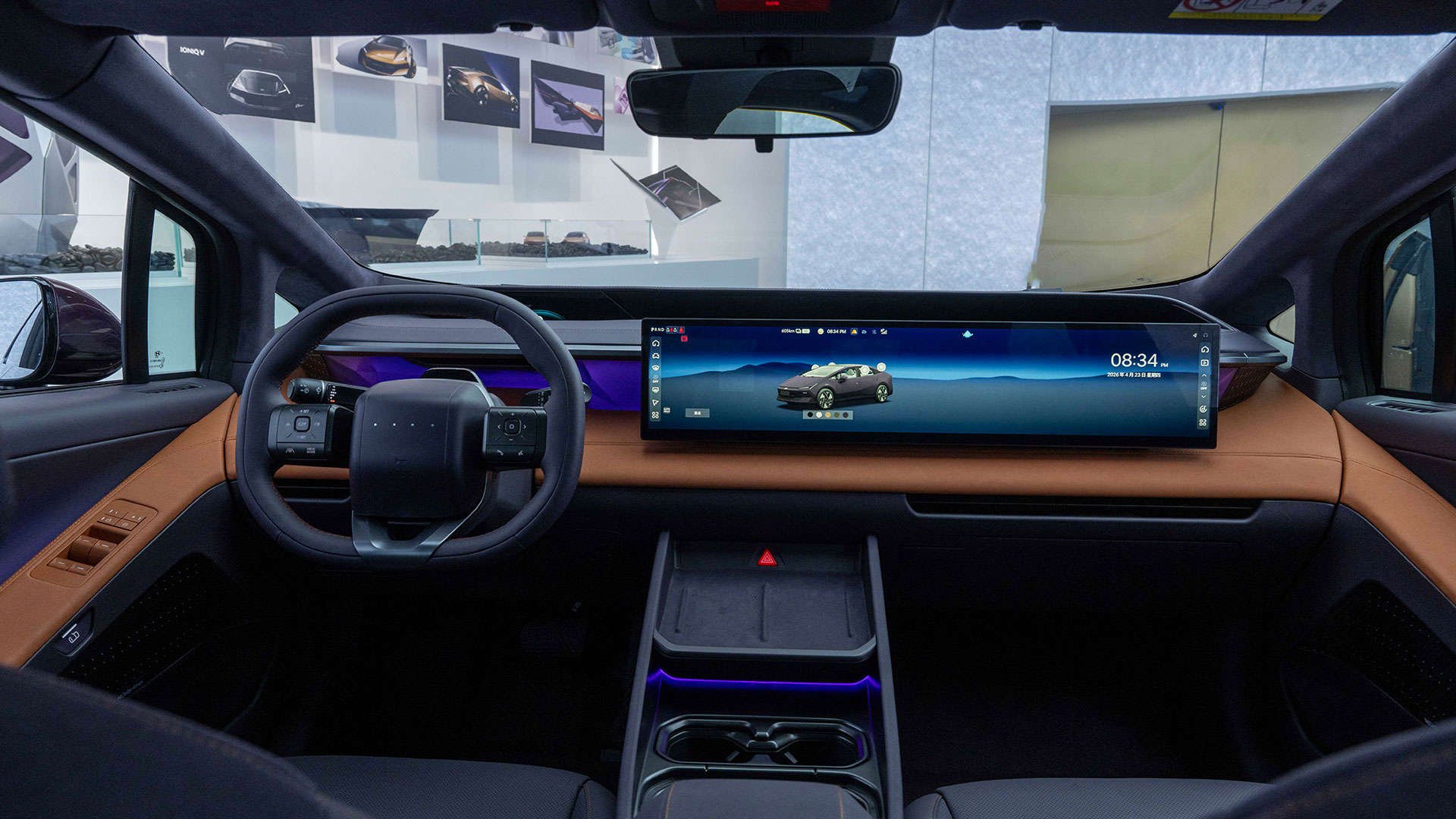 4K-дисплей Hyundai Ioniq V