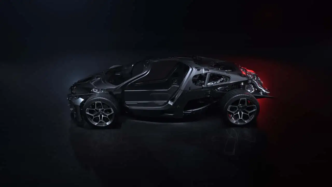 Аэродинамические формы Bugatti Tourbillon