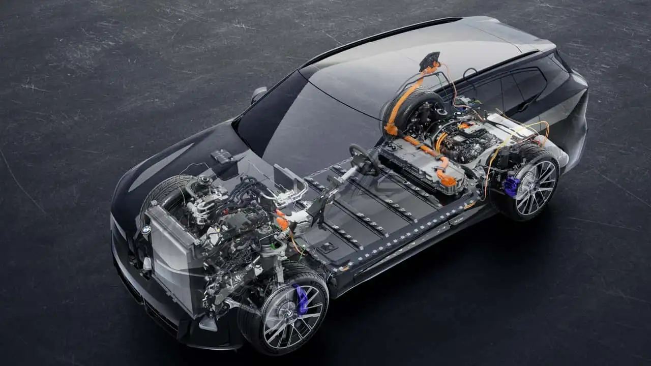 Подсвеченные элементы BMW X5