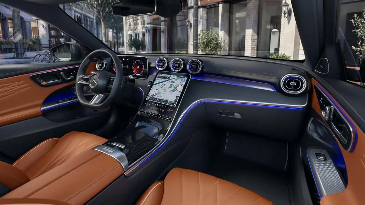 Mercedes-Benz Classe C рестайлинг 2026 вид спереди