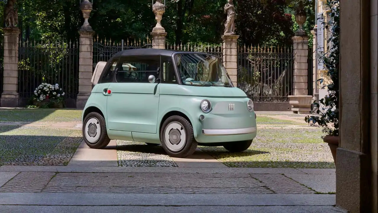 Fiat Topolino салон электрического квадрицикла