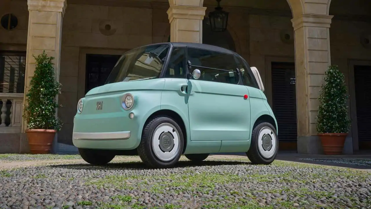 Fiat Topolino приборная панель