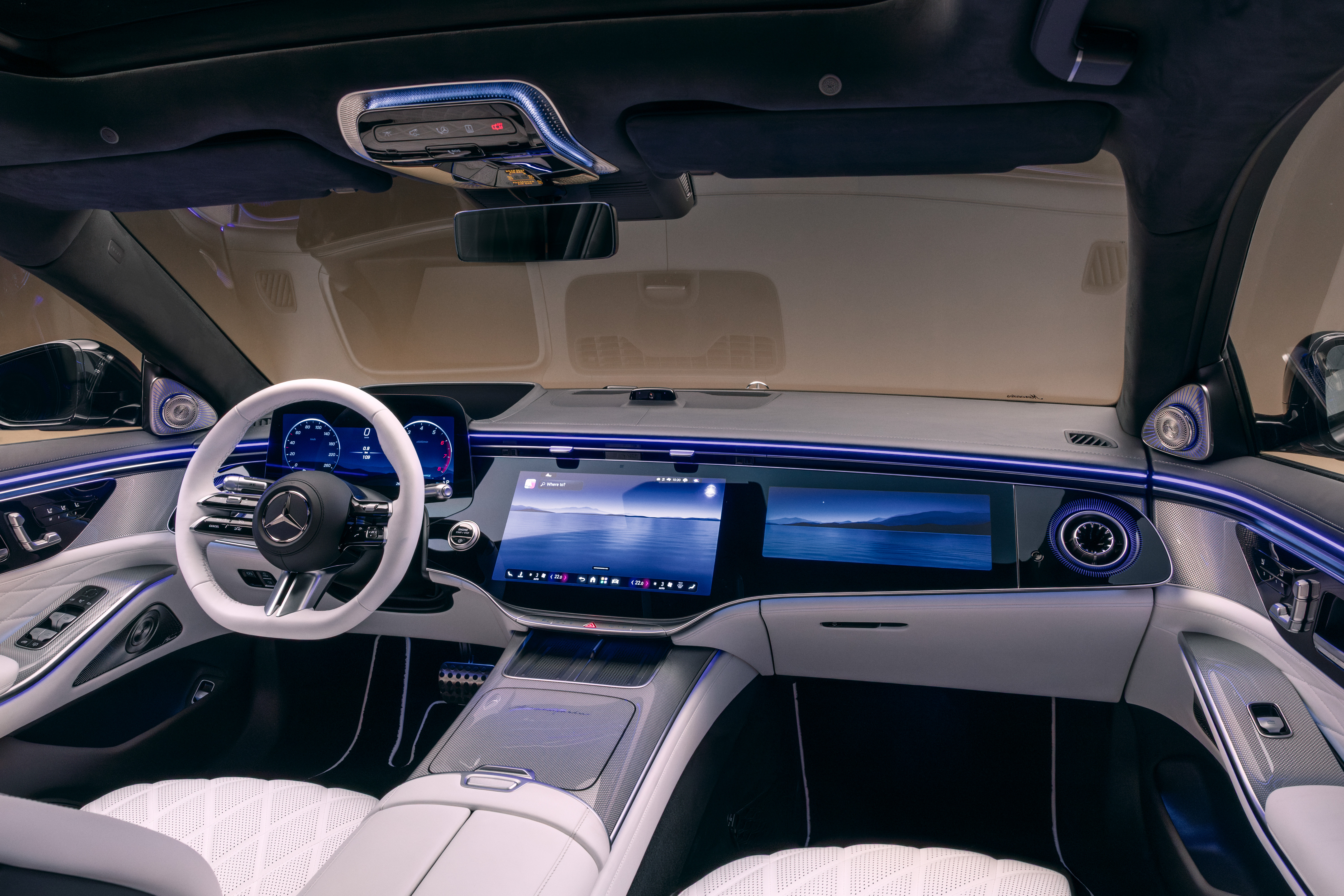 Interior of Updated Mercedes-Benz S-Class 2026
