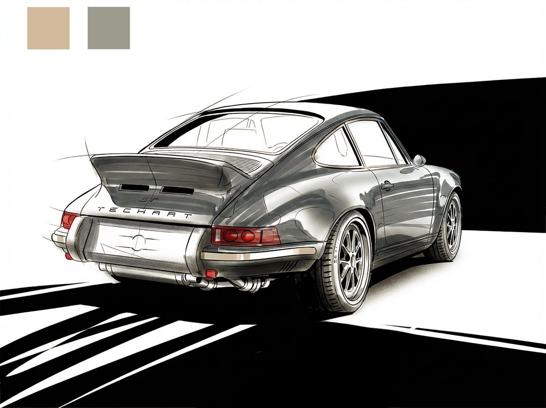 Techart GTclassic с регулируемыми амортизаторами
