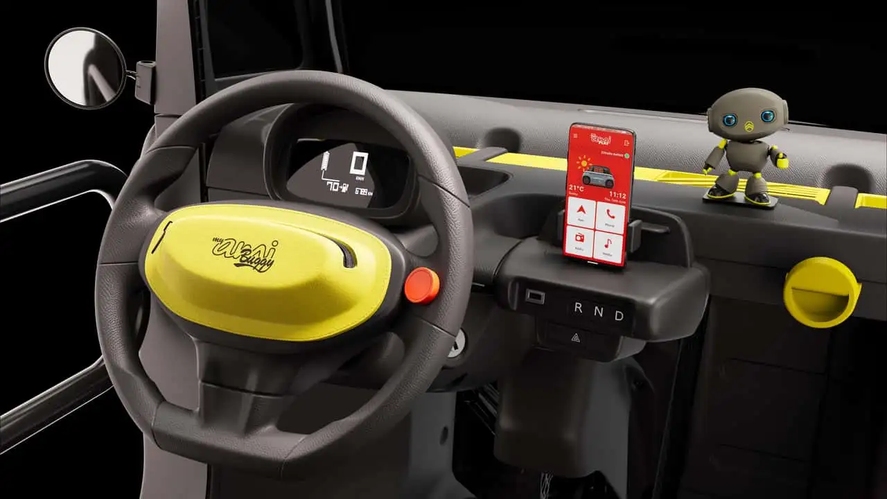 Внешняя панель Citroën Ami