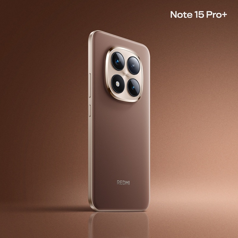 Image of Redmi Note 15 Pro+ in Mocco Brown color