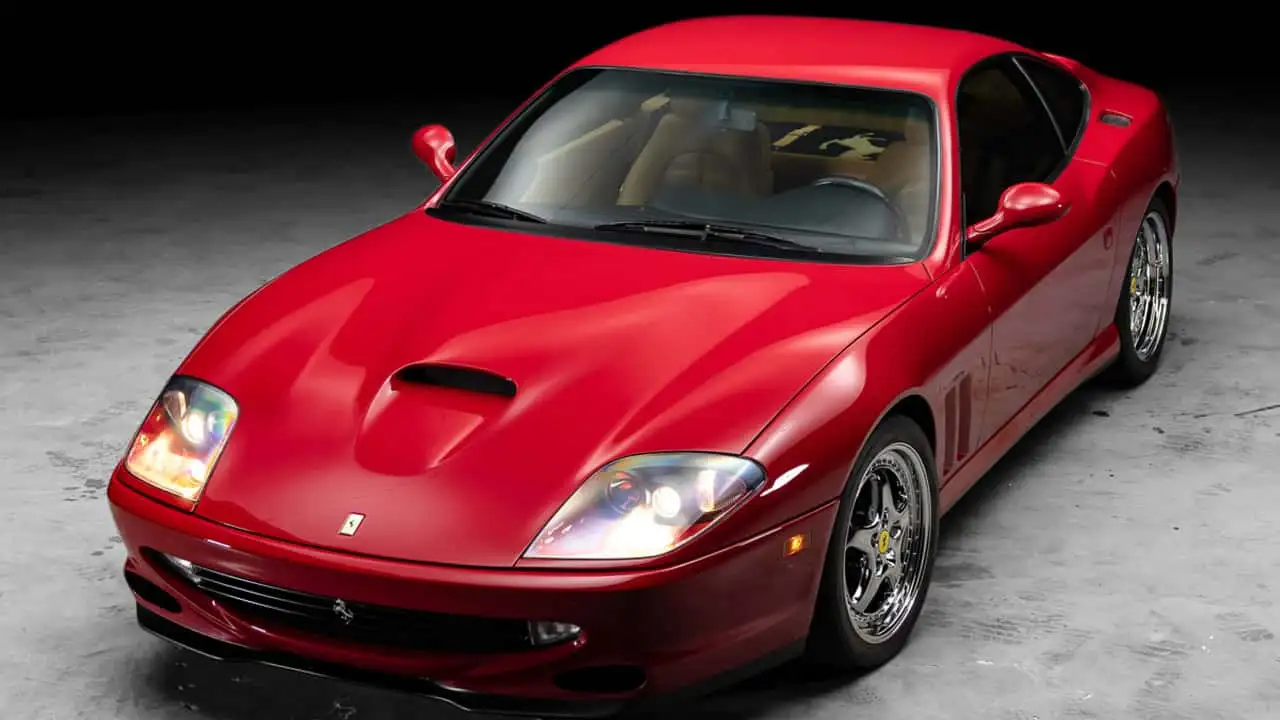 Ferrari 550 Maranello Майкла Джордана - вид збоку