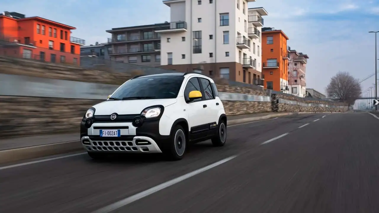 Fiat Grande Panda в движении