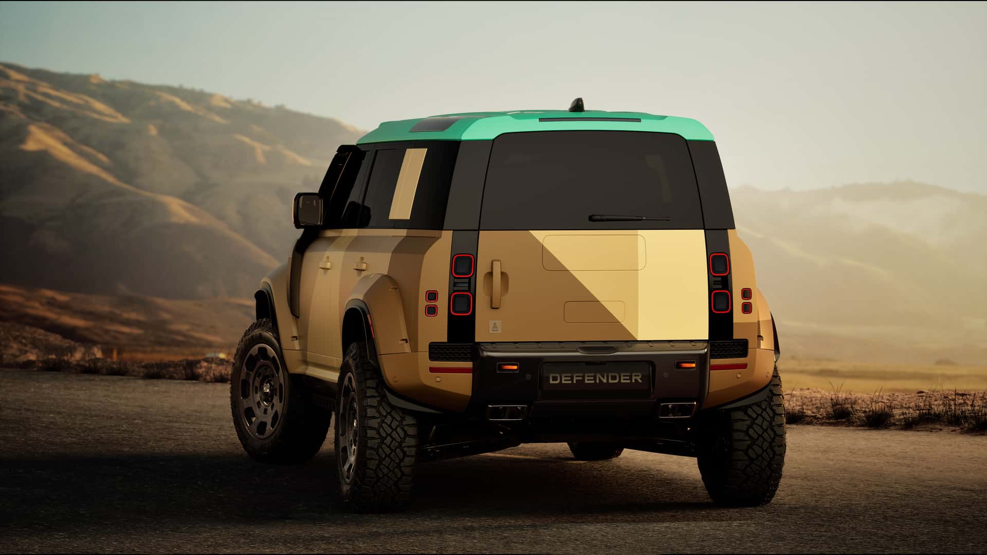 Land Rover Defender Dakar під час презентації