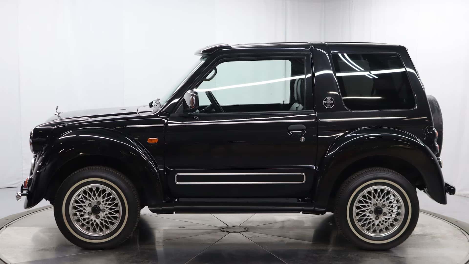 Mitsubishi Flying Pug retro style front view