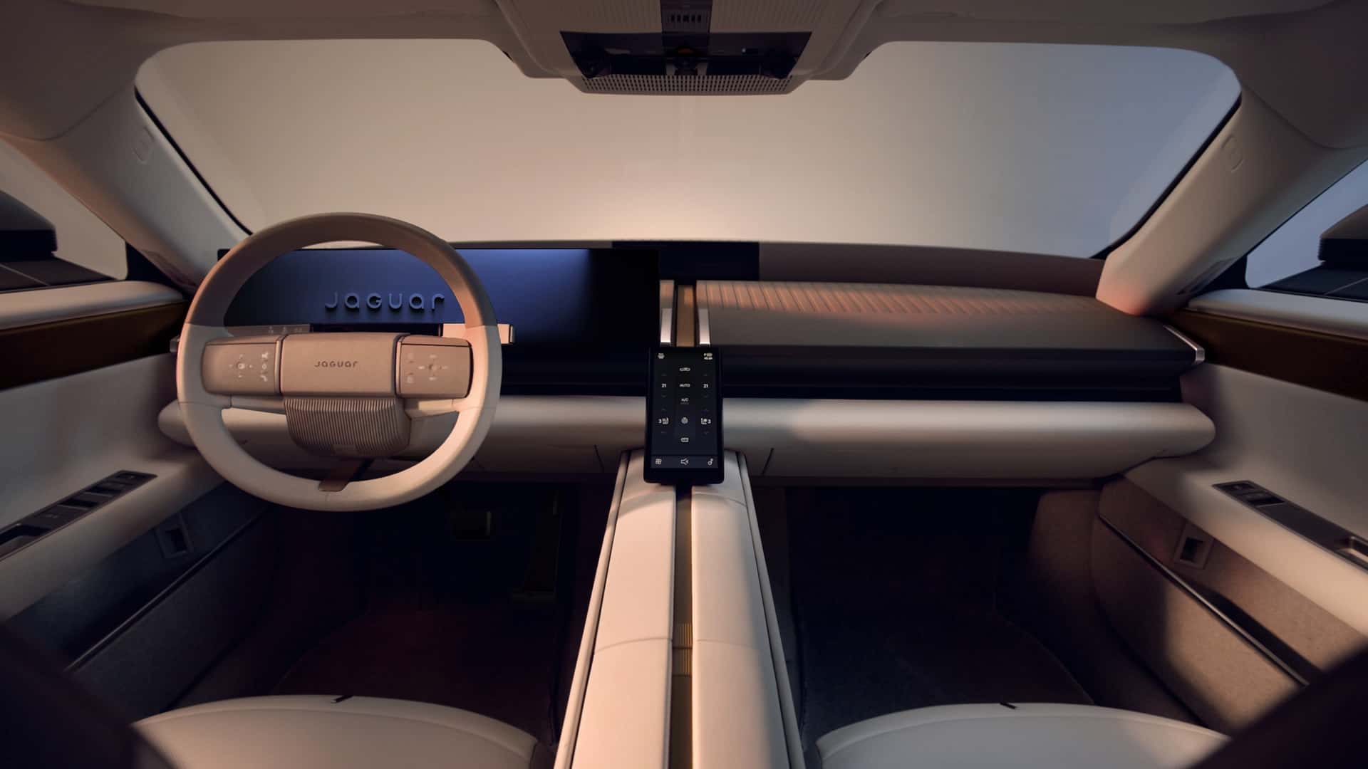 Презентационное фото Jaguar Type 01 интерьер