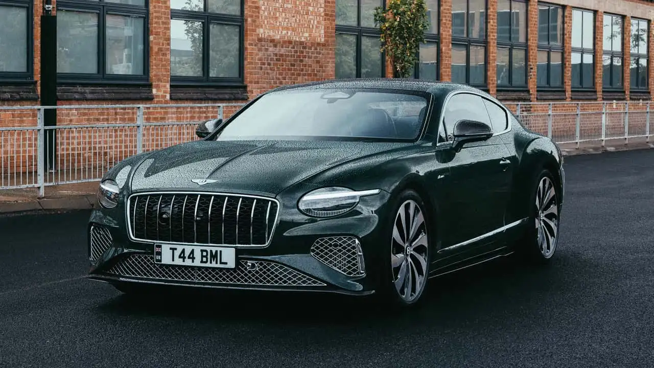 Bentley Continental GT Azure - вид сбоку