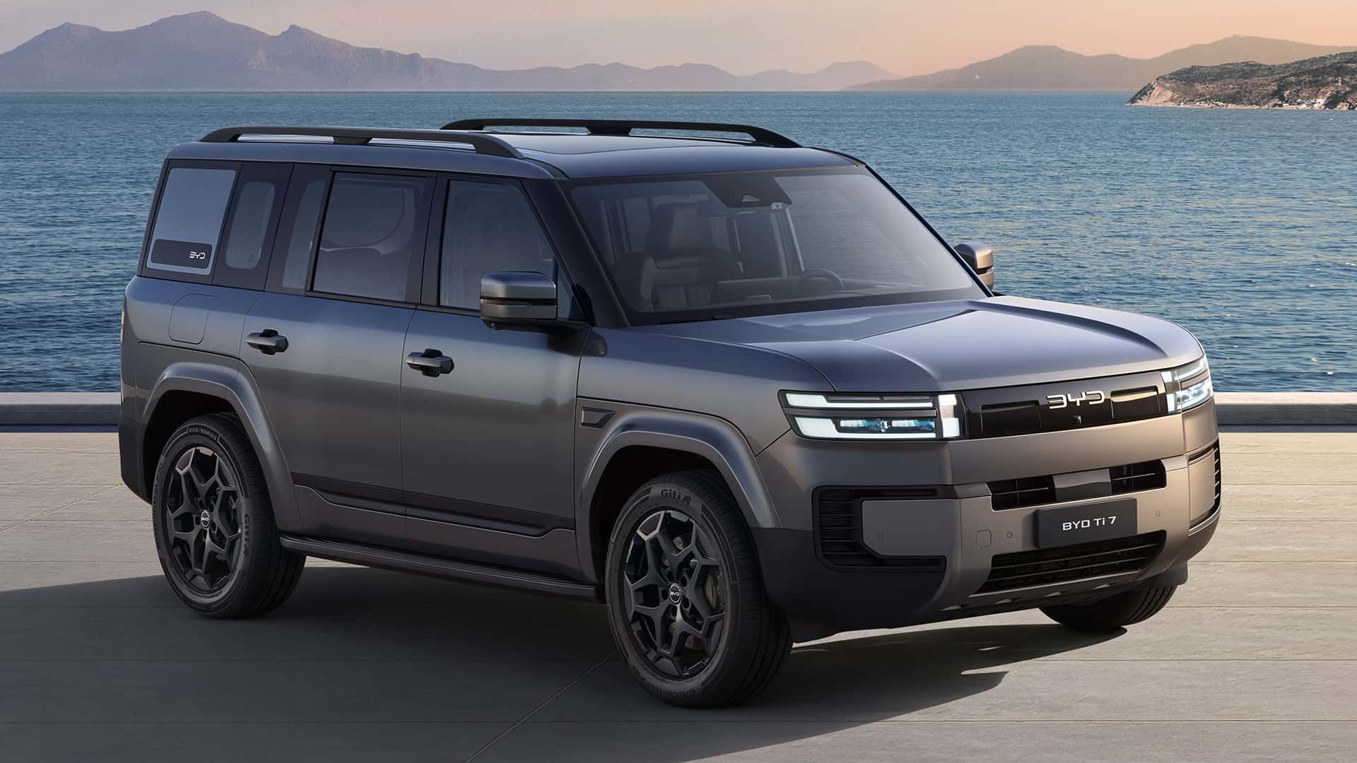 BYD Ti 7 брутальний кросовер